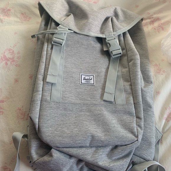 Herschel Grey Backpack - Picture 1 of 4
